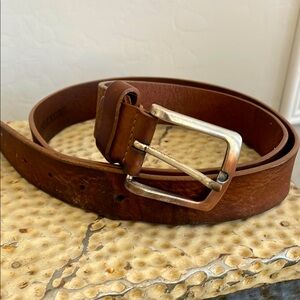 Bronzino MENS Italian Leather Belt